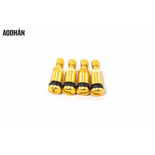 Aodhan V2 Aluminum Valve Stems (Set of 4) Gold