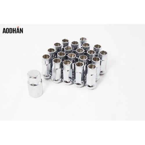 Aodhan XT51 Lug Nuts   Chrome  12x1.25  Open Ended