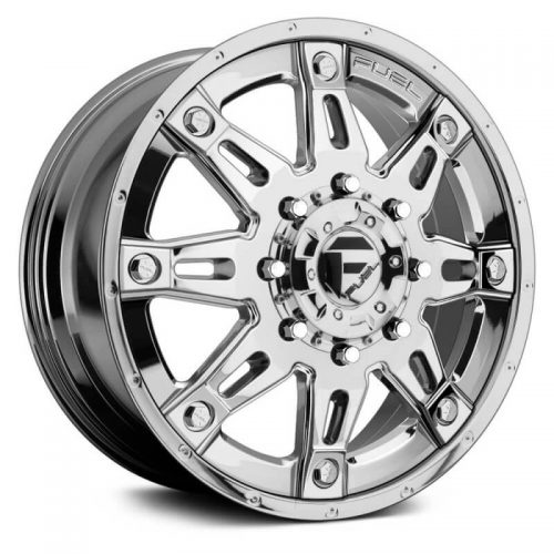 Fuel Dually  Hostage II D233 Front  Chrome  22x8.25  (+127)  8x170