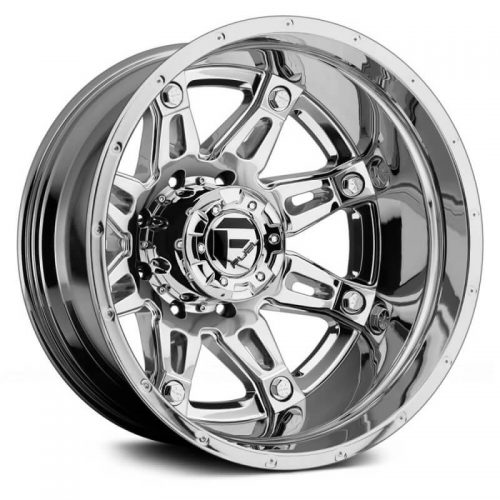 Fuel Dually  Hostage II D233 Rear  Chrome  22x8.25  (-215)  8x165.1