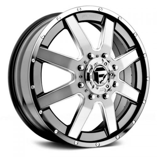 Fuel Dually  Maverick D260 Front  Chrome  22x8.25  (+127)  8x200