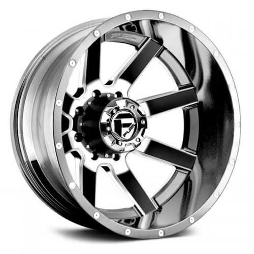 Fuel Dually  Maverick D260 Rear  Chrome  22x8.25  (-150)  8x200