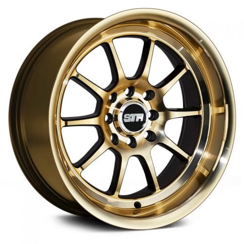 STR Racing  528  Titanium  15x8  (+0)  4x100/4x114.3