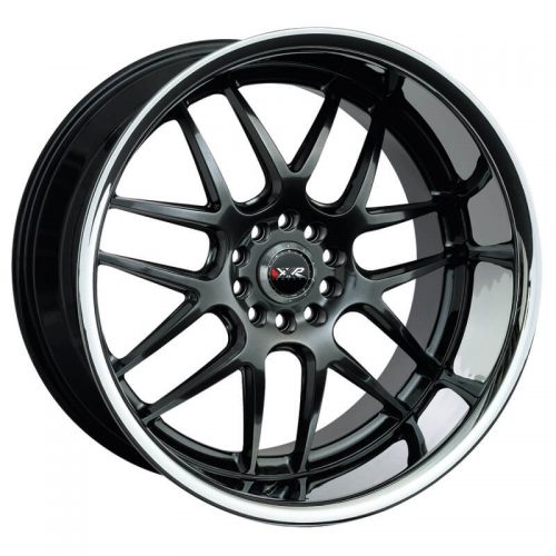 XXR  526  Chromium Black with Stainless Steel Lip  20x11  (+11)  5x114.3/5x120