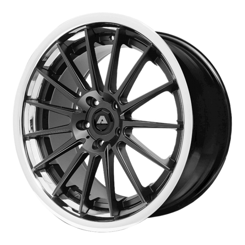 Adventus  AVS-5  Matte Black Face with SS Lip  20x8.5  (+20)  5x112