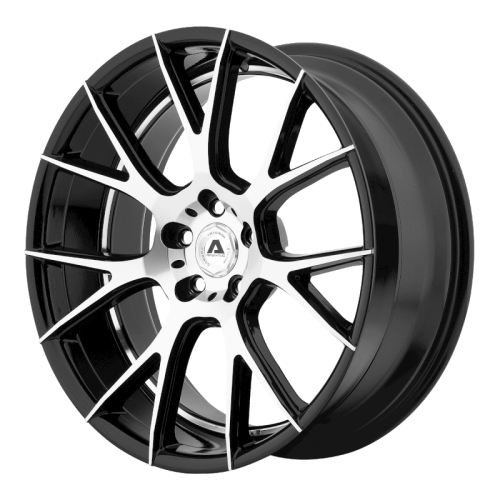 Adventus  AVX-7  Gloss Black Machined  22x9  (+15)  5x120