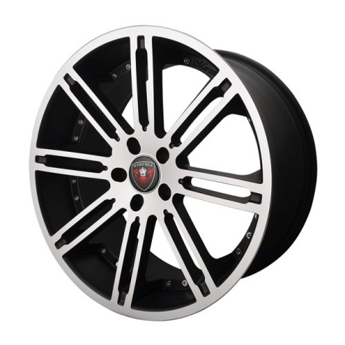 Merceli  M48  Machined Face Matte Black  20x10  (+25)  5x112