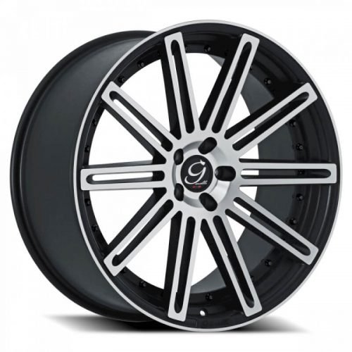 Gianelle  Tropez  Black with Machined Face  22x10.5  (+40)  5x114.3