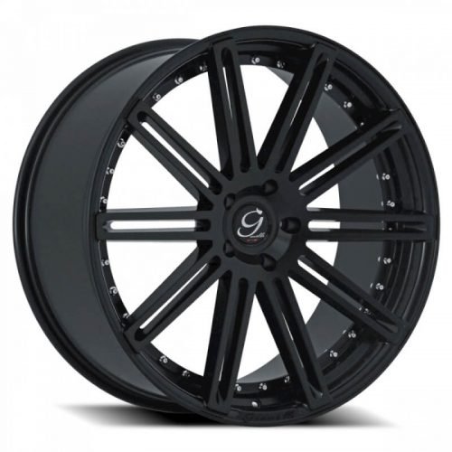 Gianelle  Tropez  Semi Gloss Black  22x9  (+38)  5x114.3