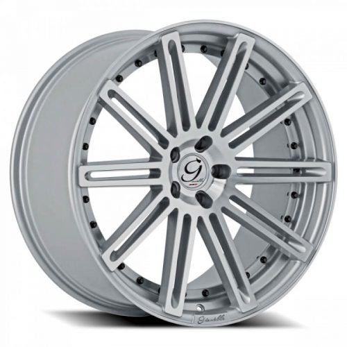 Gianelle  Tropez  Silver with Machined Face  20x8.5  (+20)  BLANK