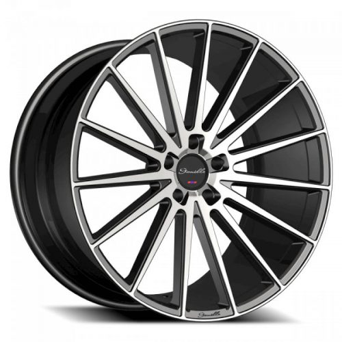 Gianelle  Verdi  Gloss Black with Machined Face  24x10  (+30)  5x120