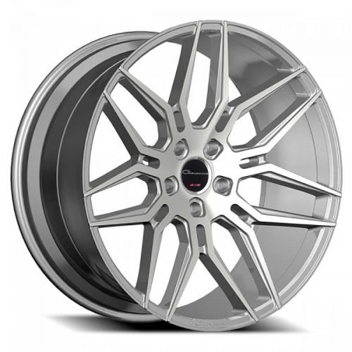 Giovanna  Bogota  Gloss Silver with Machined Face  24x10  (+30)  5x130