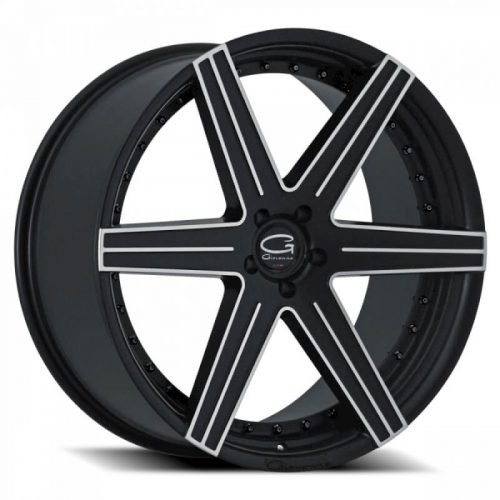 Giovanna  Dublin-6  Black with Machined Face  24x10  (+20)  5x127