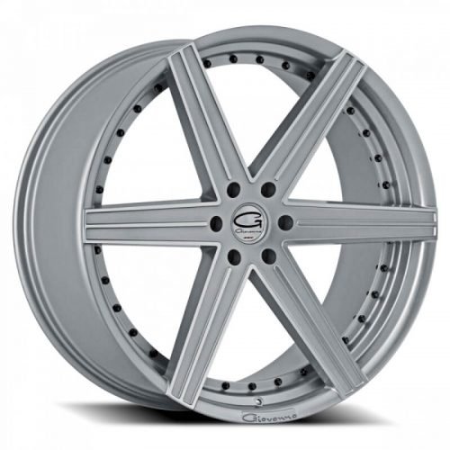 Giovanna  Dublin-6  Silver with Machined Face  24x10  (+35)  5x130