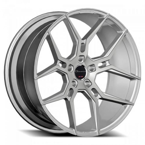 Giovanna  Haleb  Gloss Silver with Machined Face  24x10  (+30)  5x130