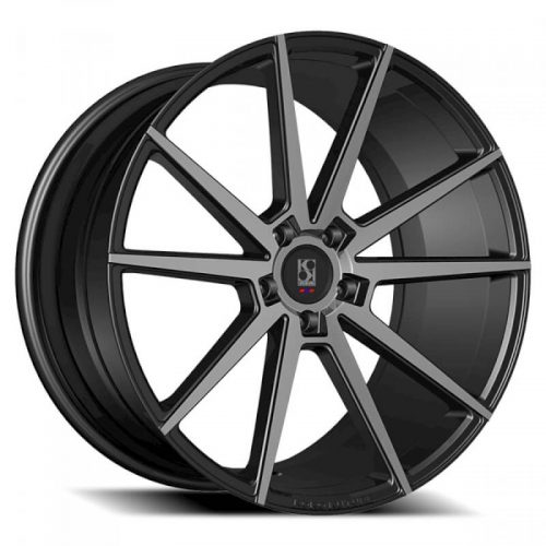 Koko Kuture  Le Mans  Black Smoked  24x10  (+30)  5x130