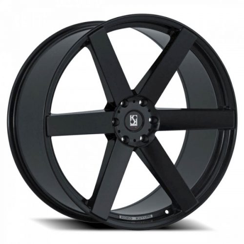 Koko Kuture  Sardinia-6  Gloss Black  24x10  (+17)  5x115