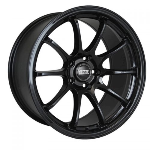 STR Racing  901  Gloss Black  18x9  (+25)  BLANK