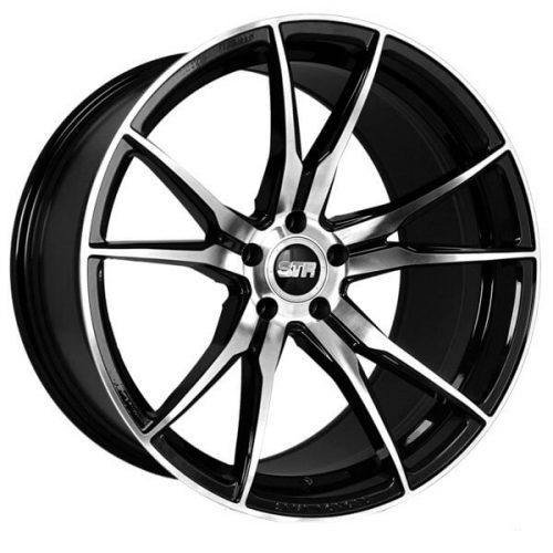 STR Racing  904  Black with Machined Face  20x10.5  (+20)  BLANK