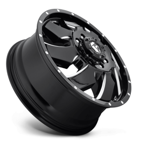 Fuel 1pc D574 Cleaver Gloss Black Milled 20x8.25 (+105) 8x165.1 - Image 2