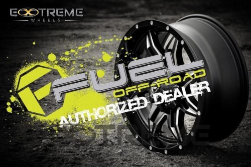 Fuel Dually  Renegade D265 Rear  Custom Solid Color with Black Lip  24x8.25  (-236)  8x210 - Image 2