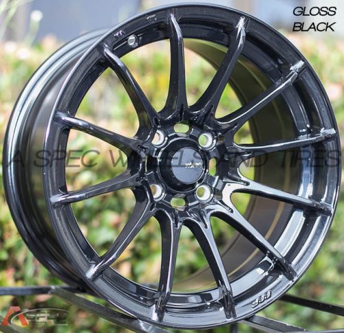 Konig  Dial In  Gloss Black  15x8  (+25)  4x100