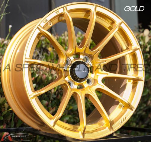 Konig  Dial In  Gloss Gold  15x7  (+35)  4x100