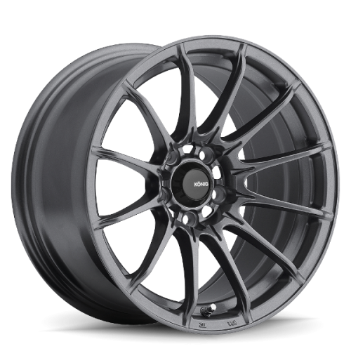 Konig  Dial In  Matte Grey  15x8  (+25)  4x100