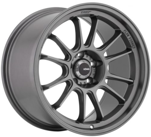 Konig  Hypergram  Matte Grey  17x8  (+45)  4x100