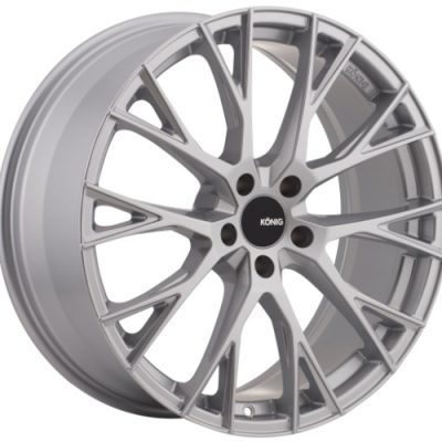 Konig  Interflow  Metallic Silver  18x8  (+40)  5x108