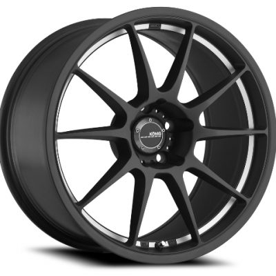 Konig  Milligram  Matte Black with Machined Undercut  18x8.5  (+25)  5x114.3
