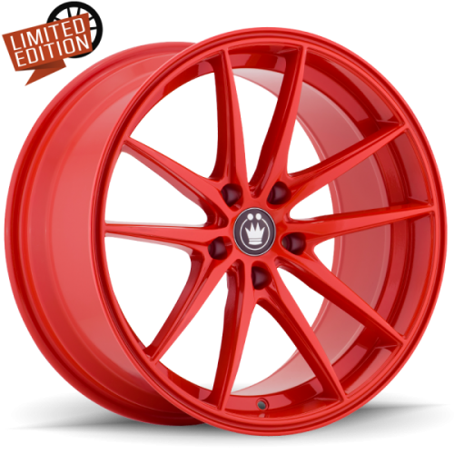 Konig  Oversteer  Gloss Red  18x8  (+45)  5x114.3