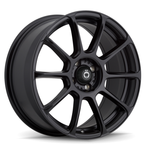 Konig  Runlite  Matte Black  17x7.5  (+45)  4x100