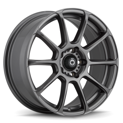 Konig  Runlite  Matte Grey  17x7.5  (+45)  4x100