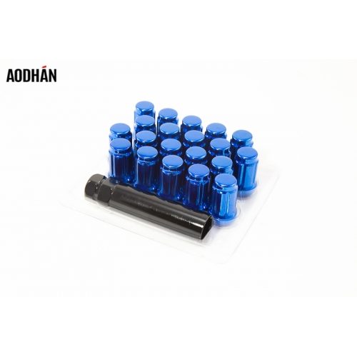 Aodhan SPL35 Spline Acorn   Blue  12x1.25  Closed End