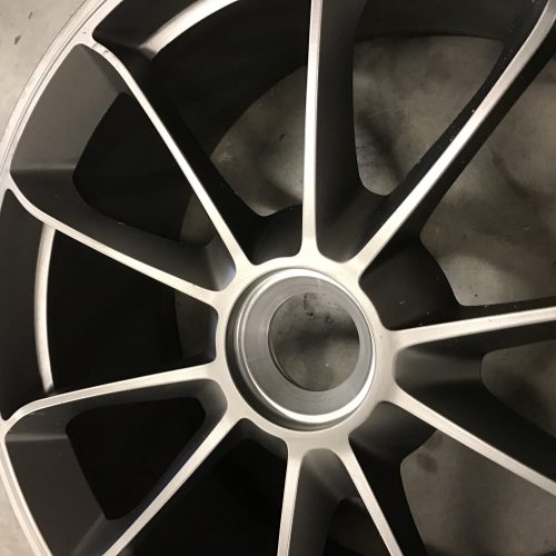 OEM Porsche GT3 RS Center Lock Wheels 911 991 - Image 4