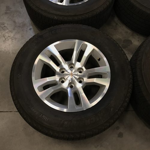 Chevy Suburban 18 Inch OEM Wheels + Tires - Image 2