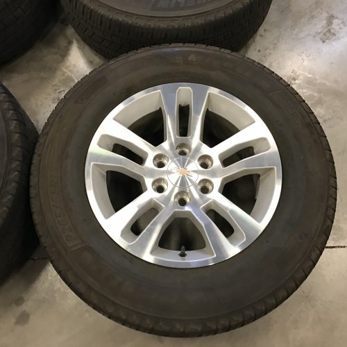 Chevy Suburban 18 Inch OEM Wheels + Tires - Image 3