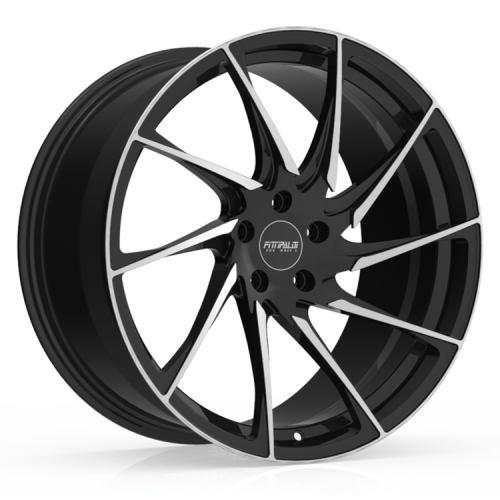 Fittipaldi  FSF05 MB  Gloss Black with Machined Face Accents  20x10.5  (+38)  5x112