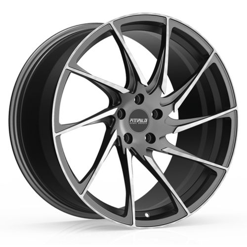 Fittipaldi  FSF05 MG  Gloss Graphite with Machined Face Accents  20x10.5  (+38)  5x114.3