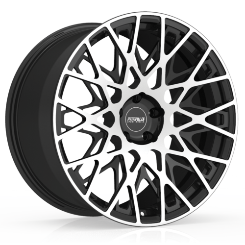 Fittipaldi  FSF08 MB  Machined Face with Gloss Black Accents  20x10.5  (+38)  5x114.3