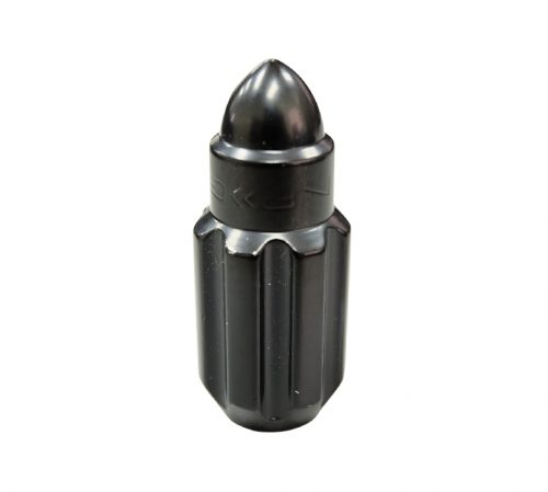 NRG 500 Series Steel Lug Nut Bullet Set  Black 12x1.25 Closed End - Image 2