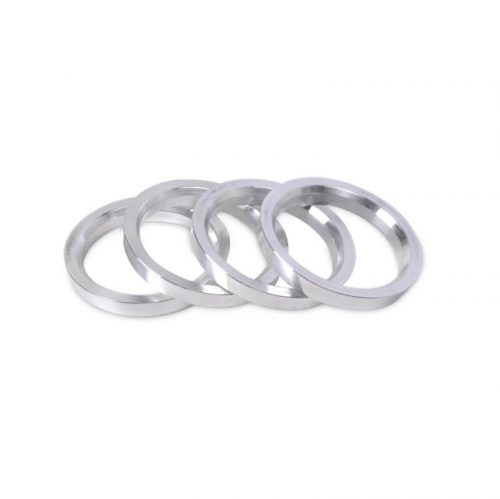 Aluminum Hub Rings Set of 4: 73.10mm OD x 54.06mm ID