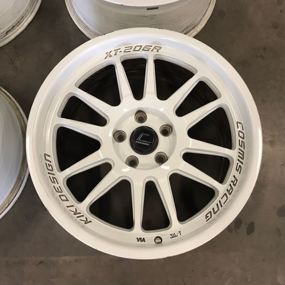 Cosmis Racing XT206R White 18x9 +33 Wheels - Image 2