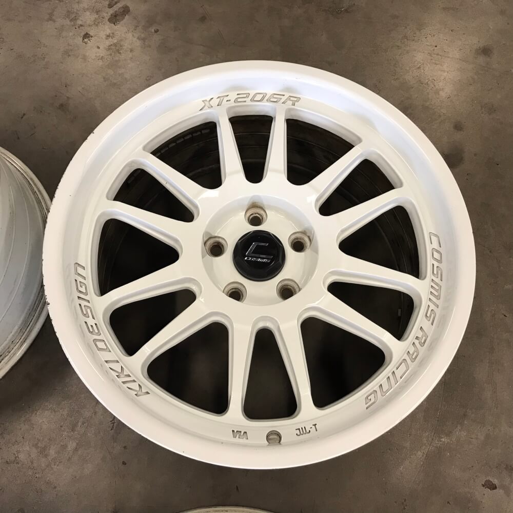 Cosmis Racing XT206R White 18x9 +33 Wheels - Image 5