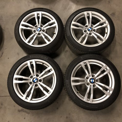 BMW 428i 2015 18" OEM 441 Wheels and Tires