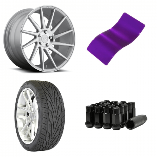 Niche Wheels Powdercoating and Tire Package