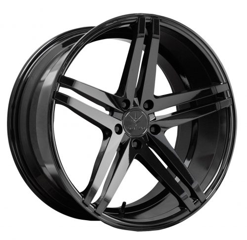 Verde Parallax Gloss Black 19X9.5 (+36) 5X112