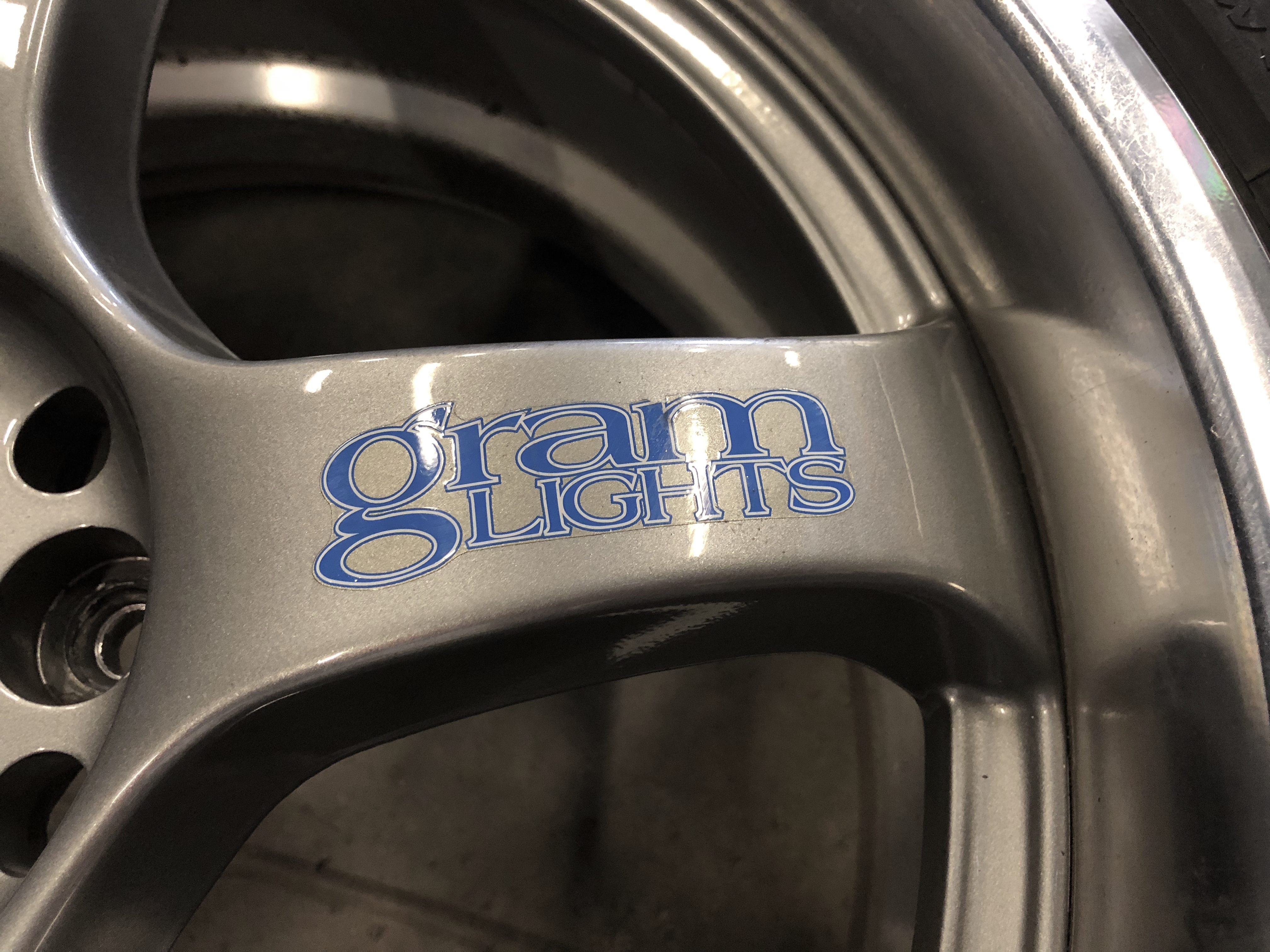 Gramlight 57 Pro Gunmetal 18x8 (+40) 5x100 Wheels and Tires