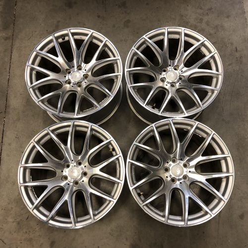 MIRO 111 Silver with Machine Polish Face 18x9.5 (+40) 5x100 Wheels